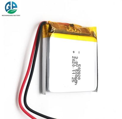 acheter KC approuvé batterie Lipo 502828 batterie 500mah 1.9wh batterie Li-polymère meilleur prix 3.8V batterie rechargeable au lithium polymère online manufacture