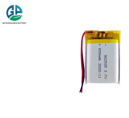 acheter Batterie rechargeable de haute qualité 882535 Batterie 902535 Lipo 3,7v 800mah Batterie lithium polymère Lipo online manufacture