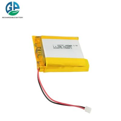 acheter Batteries à haute décharge 30C Max60C Li-ion 103737 3.7v 1400mah Batterie rechargeable au lithium-ion Li-polymère online manufacture