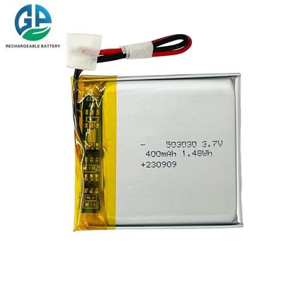 acheter Batterie Li-ion polymère haute capacité 400mAh 503030 certifiée KC Lipo pour montre intelligente online manufacture