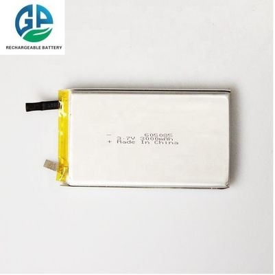 acheter High Discharge Rate Battery 3.7V 3000mah 30C Max60C Rechargeable Lipo Battery 605085 3000mah online manufacture