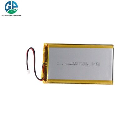 acheter 3.7V 10000mAh batterie Li polymère rechargeable 1260100 batterie polymère au lithium online manufacture