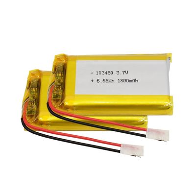 acheter 103450 la batterie rechargeable IEC62133 UN38.3 de 3.7v 1800mAh 2000mAh Lipo a approuvé online manufacture