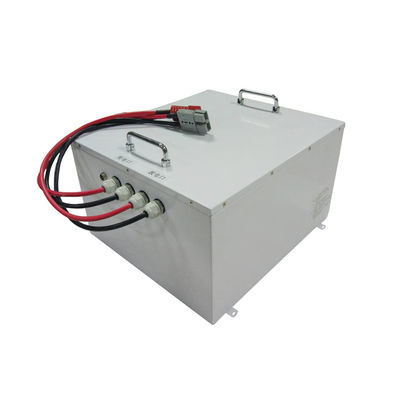acheter Paquet rechargeable de batterie de chariot élévateur de 48v Lifepo4 50ah 24v pour le camion d'AGV online manufacture