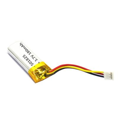 acheter Batterie lithium-polymère certifiée RoHS 3,7 V 180 mAh avec une durée de vie de 500 cycles pour haut-parleurs Bluetooth fabrication en ligne