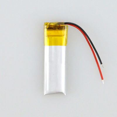 acheter 401030 3.7V rechargeables Li Polymer Battery 80mAh pour des cartes à puce online manufacture