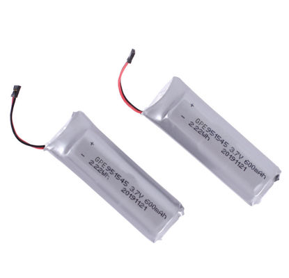 acheter Paquet de batterie de LiPo de polymère de lithium 600mah 3.7V pour l'électronique grand public online manufacture