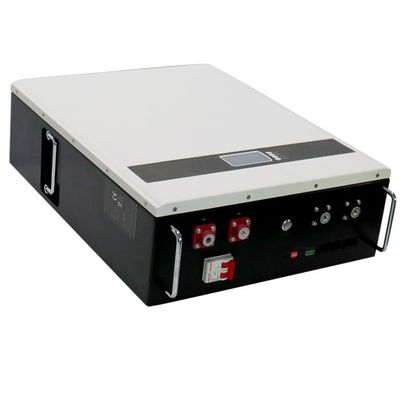 acheter Batterie LiFePO4 51.2V 100Ah fixée au mur à énergie solaire à la maison du stockage 5KWh online manufacture