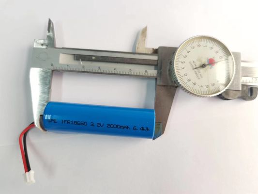 acheter phosphate de fer de lithium de batterie de 3.2V 2000mAh LFP 18650 pour la lumière de LED online manufacture