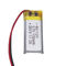 Le paquet kc de batterie de polymère de lithium de Li Polymer 3.7V 100Mah 401129 a approuvé