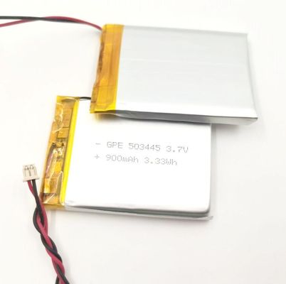 KC IEC62133 Paquet de piles polymères Li-ion homologuées d'une capacité de 1100 mAh et d'une durée de vie de 500 cycles