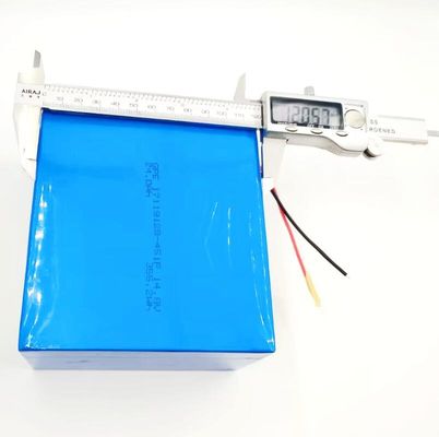 Batterie au lithium-ion à cellule prismatique 14.8V 24Ah avec une durée de vie de 500 fois pour outils électriques et vélos électriques
