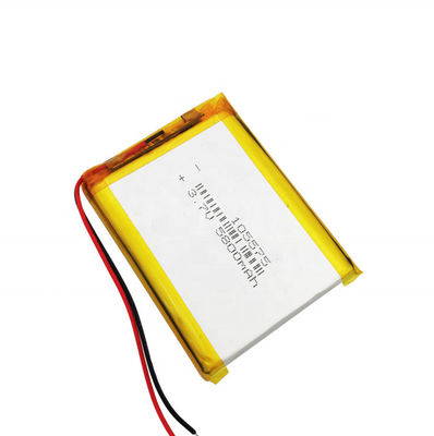 Batterie Li polymère de haute capacité 3,7 V 5800 mAh 105575 pour équipement médical