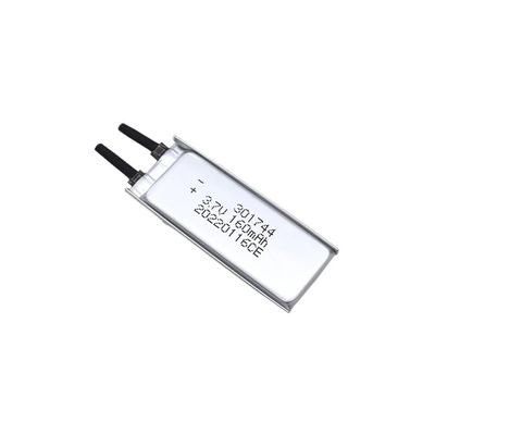 3.7V 160mAh 500 Cycle Life Batterie au lithium polymère pour appareil de beauté