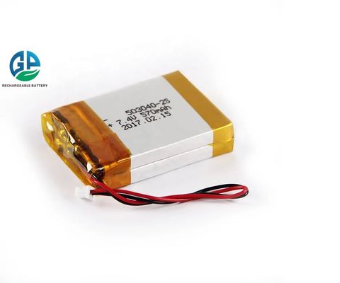 Batterie Lipo 7,4 V 2000 mAh avec batterie rechargeable au lithium polymère à durée de vie 500 fois