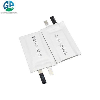 Batterie rechargeable au lithium polymère ultra-mince de 3,7 V 15 mAh