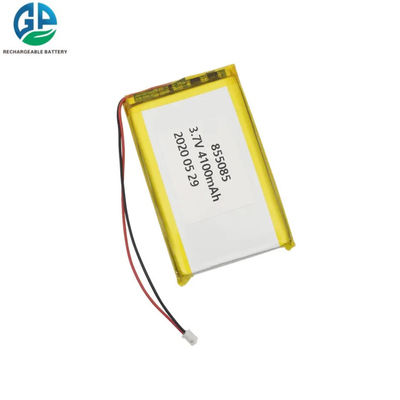 Batterie au lithium polymère 3,7 V 4100 mAh avec batterie Li-polymère rechargeable à durée de vie 500 fois supérieure