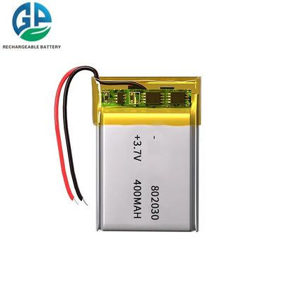 3.7V 400mAh 802030 Batterie au lithium polymère