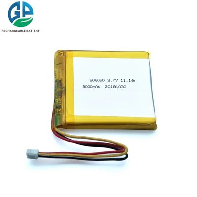 Batterie rechargeable en Li-polymère de 3,7 V à 3000 mAh pour produits numériques