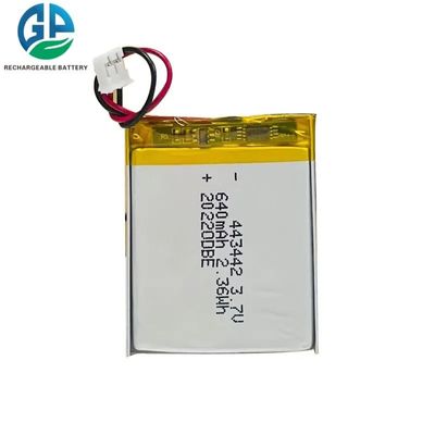 Batterie au lithium polymère certifiée UN38.3 3,7 V 640 mAh – Batterie LiPo rechargeable pour appareils numériques