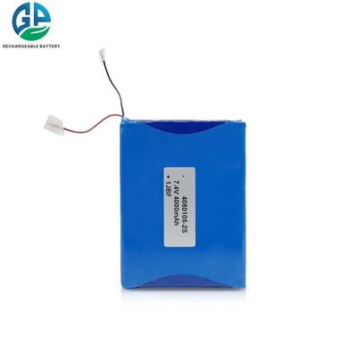 Batterie Li-ion polymère 7,4 V 4000 mAh pour appareil médical, pack batterie Lipo 4080105