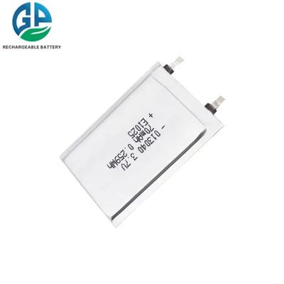 Petite batterie lithium-polymère LP013040 de 3,7 V et 70 mAh pour appareils numériques