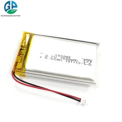 Batterie lithium-polymère 3,7 V 1500 mAh avec 500 cycles de vie - Pack de batteries LiPo rechargeables