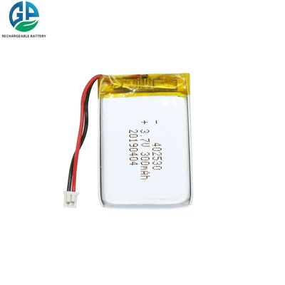 KC IEC62133 Approuvé 3.7V 400mAh batterie rechargeable Pack Lipo-batterie au lithium polymère