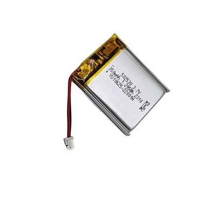 KC CE Approuvé 502530 3,7V 350mAh batterie au lithium polymère