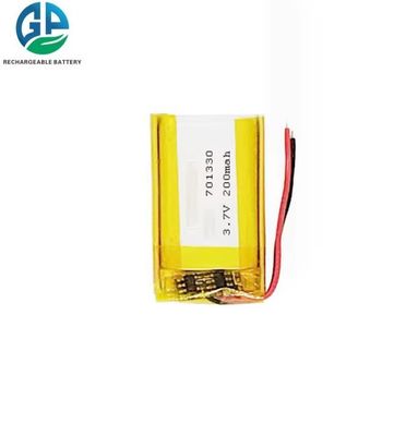 Petite batterie Li-Polymère 3,7 V 200 mAh 701330 pour jouets électroniques et produits de désinfection portables