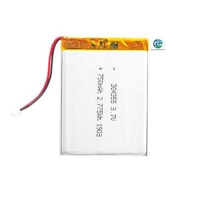 750mAh 30C Batterie polymère au lithium haute décharge 3,7V Batterie LiPo rechargeable pour jouets et voitures pour enfants