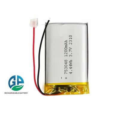 KC CB Batterie à décharge élevée 3.7V 1200mah 30CMax60C Rechargeable 753048 Batterie polymère au lithium-ion