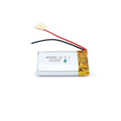 602030 3,7 V 300 mAh batterie au lithium polymère batterie LiPo rechargeable à haute capacité