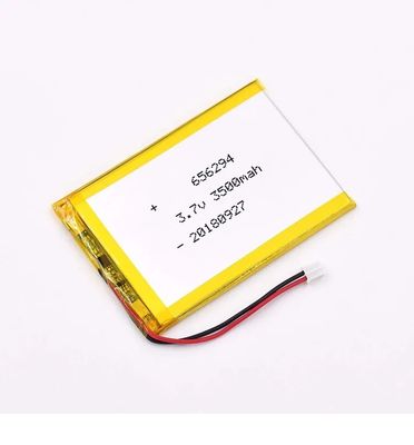 Batterie au lithium-ion polymère haute capacité 3,7V 4000mAh Batterie au lithium-ion polymère 656294 606090 ou personnalisée