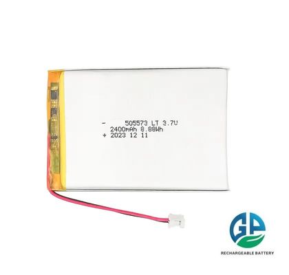 505573 3.7V 2400mAh batterie au lithium polymère pour appareils numériques