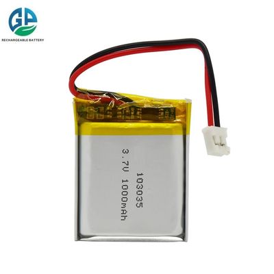 Batterie lithium-polymère KC CE certifiée 3,7 V 1000 mAh pour appareils de beauté - Batterie Lipo rechargeable