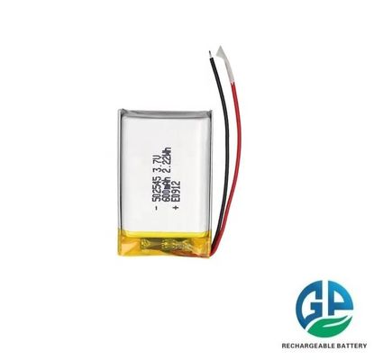 Certifié KC 502545 Modèle 600mAh Batterie au lithium polymère Batterie LiPo rechargeable