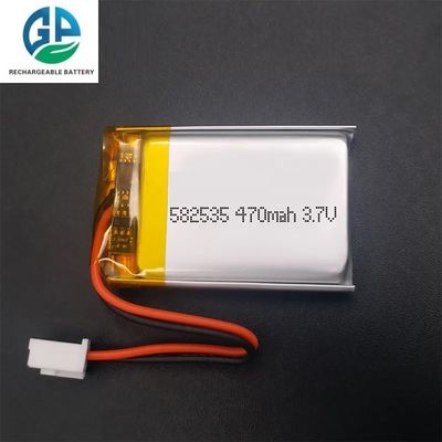 Batterie polymère Li-ion de haute capacité 582535 Batterie polymère Li-ion 3 7v 480mah 470mah 460mah Batterie polymère Li