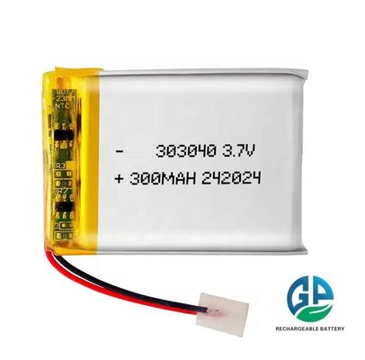 Batterie rechargeable pour outil électrique KC 3.7v 320mah 303040 Pour balayeur robotique Batterie Li-ion rechargeable