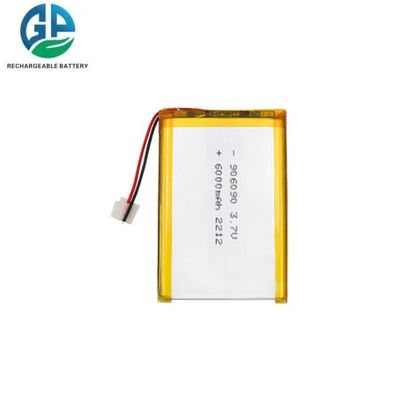 Batterie lithium polymère haute capacité 3,7 V 22,2 Wh 6000 mAh, batterie Lipo rechargeable à haute densité énergétique 906090