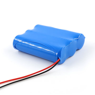 Batterie lithium-ion rechargeable ICR 18650 3s1p 11.1V 2600mAh avec durée de vie de 500 cycles