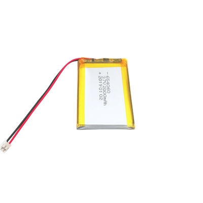 Li Polymer 654060 Batterie de repérage GPS Lithium 3,7 V 2000mah
