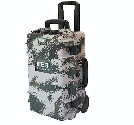 Centrale électrique portable imperméable à l'eau de 2000 W avec batterie LiFePO4 pour usage intérieur et extérieur