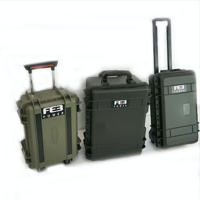 Station d'énergie portable 5000W avec batterie LiFePO4 et onduleur à onde sinusoïdale pure pour usage intérieur/extérieur