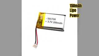Batterie Lipo 3,7 V 150 mAh, paquet 402020