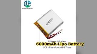 Batterie Lipo 6000 mAh pour alimenter vos appareils